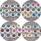 20pcs(10pairs) Acrylic Round Oval Doll Eyes Eyeballs Various Troll Eye Craft