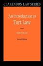 An Introduction to Tort Law (Clarendon Law Series) by Weir, Tony Paperback Book