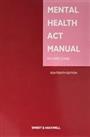 Mental Health Act Manual by Jones, Richard Book The Cheap Fast Free Post