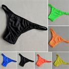 Men's Bikini Briefs Underwear Thongs G-string Swimwear Low-rise Bulge Underpants