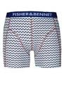 Camille Fisher & Bennet Men's Three Pack Boxer Shorts Comfortable Male Underwear - XL Regular