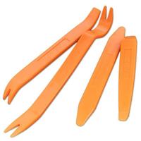 Plastic Car Trim Removal Tool Kit 4pc Pry Set for Door Panel Interior Clip Dash
