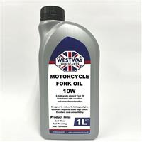Fork Oil 10W Suspension Fluid & Fade Free Anti-wear UK Made 1L Mineral Based
