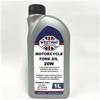 Fork Oil 20W Suspension Fluid & Fade Free Anti-wear UK Made 1L Mineral Based