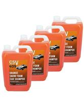 Snow Foam Orange Fragrance Rich Formula Snow Foam Range 4 x 5L Containers CSV