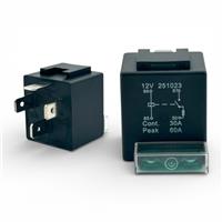 12V 30A 4 Pin Automotive Relay Fused Normally Open NO Contact + 30A Fuse