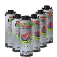 Pro Range 6 x Car Body Schutz Black Underseal 1 litre Underbody Coating 3m FP
