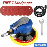6 Air Random Orbital Palm Sander 150mm Dual Action Auto Orbit DA Sanding Tool