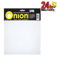 U-POL ONION BOARD - CAR BODY FILLER MIXING BOARD UPOL 100 SHEETS