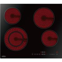 Belling CH602T 59cm 4 Burners Ceramic Hob Touch Control Black
