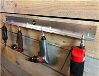 Pneumatic Air Tool 10 Gun Rack Holder Garage Tool Storage Orangiser Air Tools