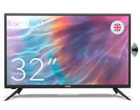 CELLO 32" INCH FREEVIEW HD LED TV WITH BUILT-IN DVD PLAYER, 3 x HDMI, VGA & USB