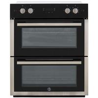 Hoover HO7DC3UB308BI Built Under 60cm Electric Double Oven Black / Stainless