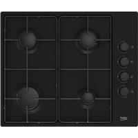Beko HIBG64120SB Built In 61cm 4 Burners Black Gas Hob