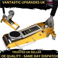 LIGHTWEIGHT 1.5 TON LOW PROFILE TROLLEY JACK MANUFACTURED TO TOP QUALITY SPEC