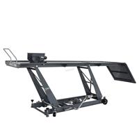 Bike Lift 1000LB Motorcycle Motorbike Stand Hydraulic Workshop Ramp Bench Large