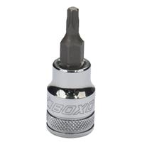 3/8" Drive T30 Torx Bit Socket Boxo S2 Steel Bit 48mm Overall length Star Bit