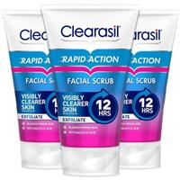 Clearasil - Ultra Rapid Action Scrub - 3 x 125ml