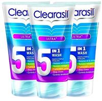 Clearasil- 5-in-1 Ultra Wash - 3 x 150 ml