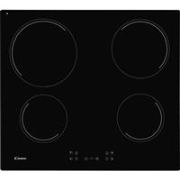 Candy CH64CCB 59cm 4 Burners Ceramic Hob Touch Control Black