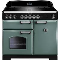 Rangemaster CDL100EIMG/C Classic Deluxe 99cm Electric Range Cooker 5 Burners