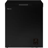 Fridgemaster MCF142EB Free Standing 142 Litres Chest Freezer Black E