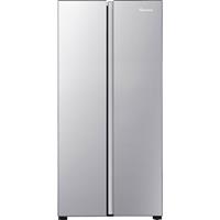 Fridgemaster MS83430ES 83cm Frost Free American Fridge Freezer Silver E Rated