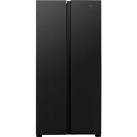 Fridgemaster MS83430EB 83cm Frost Free American Fridge Freezer Black E Rated