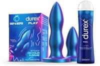 Durex Anal Plug Set and Play Feel Lube, 100ml, Water Based