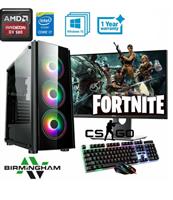 Gaming Fast PC Computer Bundle 24" i7 16GB 512GB SSD 1TB HDD Windows 10