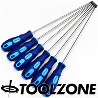 6 Long Reach TORX Star Screwdrivers T10 T15 T20 T25 T27 T30 Torx SCREWDRIVER 10