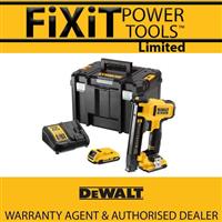 DeWalt DCN701D2 18V XR Electrician Insulated Crown Stapler + 2x 2Ah Kit RW