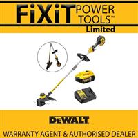 Dewalt DCM561P1S 18v XR Brushless Grass Line Trimmer Split Shaft & 5Ah Bat RW