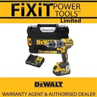 DeWalt DCD796P1 DCD796 18v Li-Ion XR Brushless 2 speed Combi Drill 1 x5Ah Bat RW
