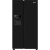 Fridgemaster MS91500IEB 91cm Frost Free American Fridge Freezer Black E Rated