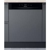 Hotpoint H3BL626BUK Full Size Dishwasher Black E Rated
