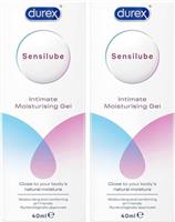 Durex Sensilube Vaginal Lubricant Intimate Moisturising Gel Sex Lube x 2