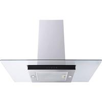 CDA ECNK91SS Built In 90cm Island Cooker Hood 3 Speeds Stainless Steel A Rated