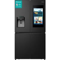 Hisense RQ760N4IFE PureFlat Eclipse 91cm American Fridge Freezer Black E Rated