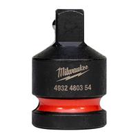 Milwaukee Impact socket adaptor 1/2in to 3/8in-1pc - 4932480354