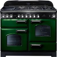Rangemaster CDL110DFFRG/C Classic Deluxe 109cm Dual Fuel Range Cooker 5 Burners