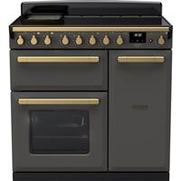 Rangemaster ESDL90EIPSLT/AB1 Estel Deluxe 90cm Electric Range Cooker 5 Burners
