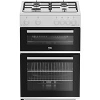 Beko FTG6201W Gas Cooker with Gas hob Hob 60cm Free Standing White A+ New