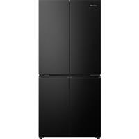 Hisense RQ5P470SAFD PureFlat 79cm Frost Free American Fridge Freezer Black