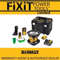 DeWalt DCE079D1G 18v XR Cordless Rotary Green Laser Level Kit 1 x 2ah bat RW