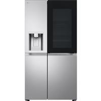 LG GSXE91BSAD InstaView 91cm Frost Free American Fridge Freezer Brushed Steel