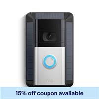 Ring Solar Charger for Ring Doorbell 3, 3+, 4, Plus and Pro