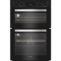 Hotpoint DIH 10D B Built In 59cm Electric Double Oven Black A/A