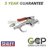 Sealey Palm Type Air Blow Gun with 1/4BSP Air Inlet & Safety Nozzle SA913