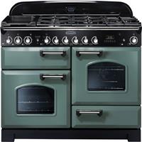 Rangemaster CDL110DFFMG/C Classic Deluxe 109cm Dual Fuel Range Cooker 5 Burners